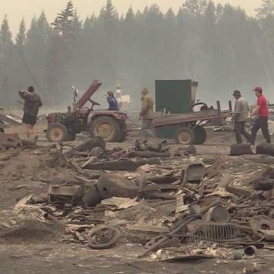 Площадь лесных пожаров в Якутии за выходные дни сократилась с 6.000 до 4.600 Га