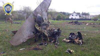 Следствие полагает, что крушение военного самолета под Барановичами спровоцировала ошибка в технике