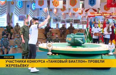 На АрМИ белорусы готовятся к «Танковому биатлону»