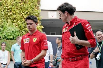 Леклер около года постигал специфику работы Ferrari