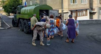 Водный кризис в НКР: российские миротворцы пришли на помощь жителям Степанакерта