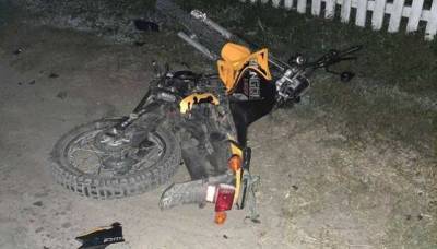 В Ровенской области столкнулись два мотоцикла: погиб 15-летний подросток