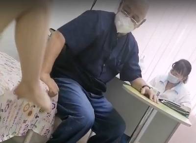 В рязанской ОДКБ сняли на видео хирурга «в странном состоянии»