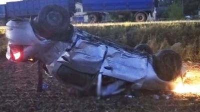 В Рязанской области иномарка врезалась в столб – погиб водитель