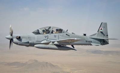 Афганский штурмовик столкнулся с узбекским истребителем в небе Узбекистана