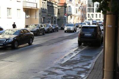В Петербурге за 1,5 месяца взыскали 700 тыс. рублей с паркующихся на газонах
