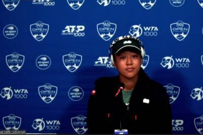 Журналист довёл до слёз теннисистку Осаку в Цинциннати. ВИДЕО