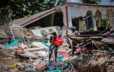 Количество жертв землетрясения на Гаити превысило 1,4 тысячи человек