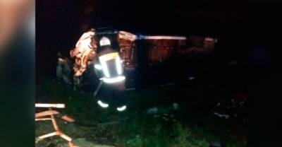 Один человек погиб и восемь пострадали в ДТП с микроавтобусом под Тамбовом