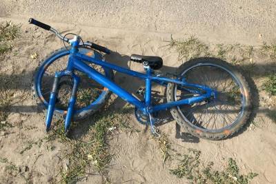 В Кургане пострадал очередной несовершеннолетний велосипедист