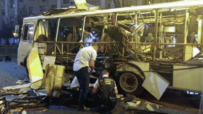 Губернатор рассказал о состоянии пострадавших при взрыве в автобусе в Воронеже