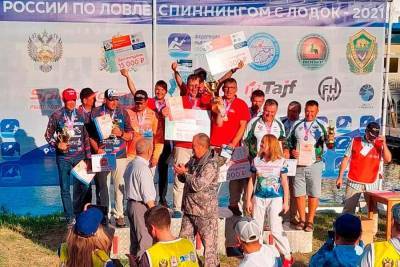Ульяновская область стала лучшей в командном зачёте на чемпионате России по рыболовному спорту