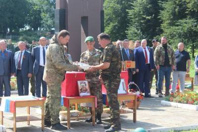 В Тверской области состоялась церемония передачи останков сержанта-пограничника