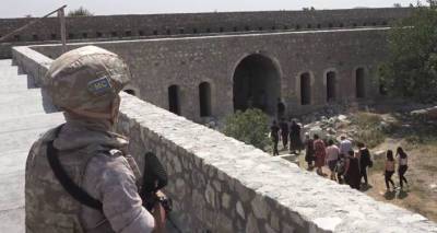 Российские военные в Нагорном Карабахе сопроводили 200 паломников при посещении Амараса