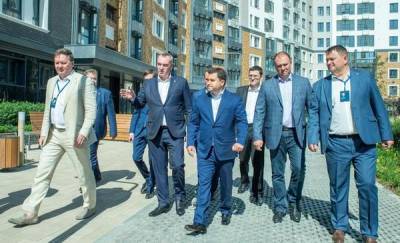 Сбербанк финансирует жилой комплекс «Айвазовский», который получил высокую оценку замминистра строительства РФ