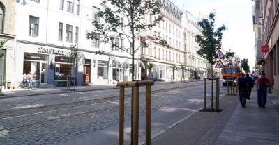 Улица Кр.Барона в Риге может стать улицей для пешеходов, велосипедов и скутеров