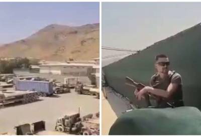 Бойцы из ЧВК в Афганистане засняли нападение талибов на тюрьму (ВИДЕО)