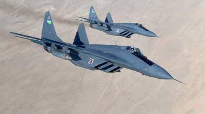 Генпрокуратура Узбекистана удалила сообщение о столкновении афганского самолета с МиГ-29