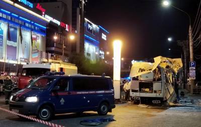СМИ: Взрыв автобуса в Воронеже мог быть следствием конфликта перевозчиков