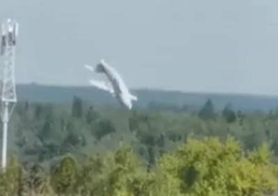 В Подмосковье потерпел крушение опытный образец самолета Ил-112В