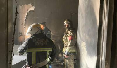 В Уфе эвакуировали 150 человек из бизнес-центра «Маяк» из-за пожара