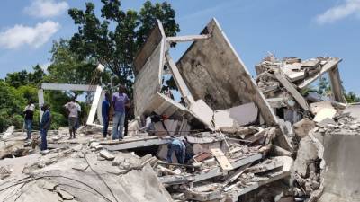 В Гаити произошло сильнейшее землетрясение. Погибло 1419 человек