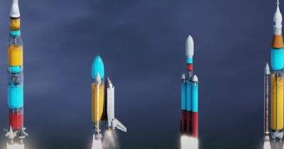 NASA показала ракеты так, если бы их корпуса были прозрачными (видео) - focus.ua - Украина