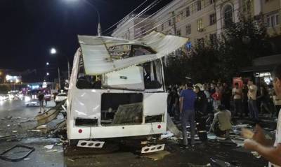 Взрыв в воронежском автобусе мог стать следствием конфликта между перевозчиками