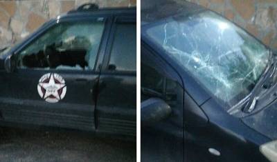 В Красноярске пьяный пенсионер разбил куском асфальта 21 автомобиль