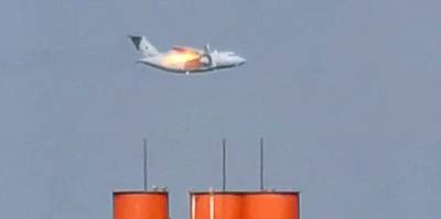 Опубликованы видео и фото с места крушения военного Ил-112В в Подмосковье