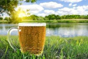 В жару опасно пить пиво