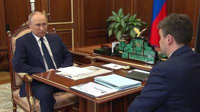 О развитии Ивановской области президент говорил с главой региона Станиславом Воскресенским