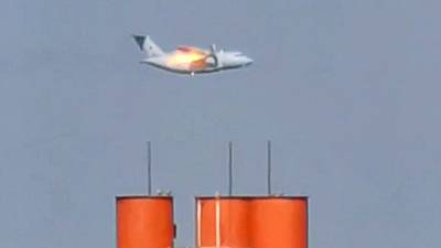 Опубликовано видео последствий крушения транспортника Ил-112В в Подмосковье