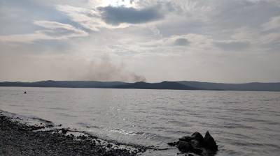 В районе озера Тургояк, где вчера потушили лесной пожар, — новое возгорание