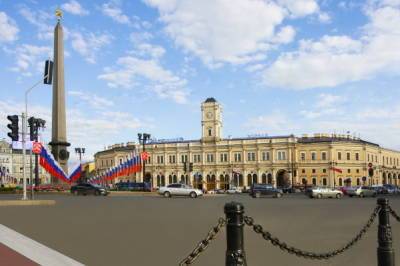В Петербурге продезинфицировали Московский вокзал