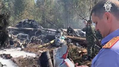 Тело третьего погибшего члена экипажа обнаружили на месте крушения Ил-112В