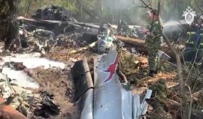Найдены тела всех трех летчиков, погибших при крушении Ил-112В в Московской области
