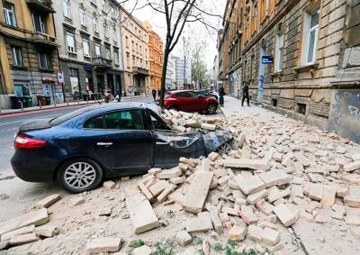 В Хорватии произошли два сильных землетрясения