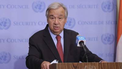 Генсек ООН выразил надежду на мирный переход власти в Афганистане