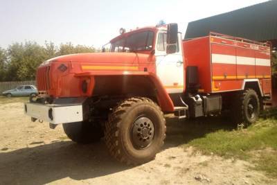 Курская область получила две пожарные автоцистерны
