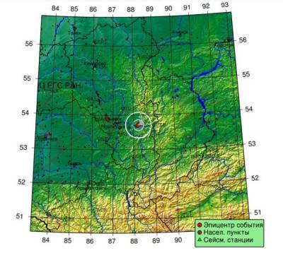 В кузбасском городе ночью зафиксировали землетрясение