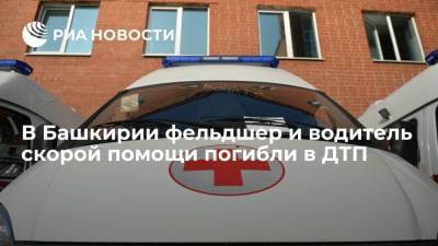 В Башкирии фельдшер и водитель скорой помощи погибли в ДТП с припаркованным грузовиком