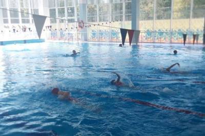 Контрольная тренировка по плаванию прошла в Серпухове