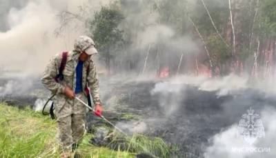 Лесные пожары больше не угрожают населенным пунктам Якутии