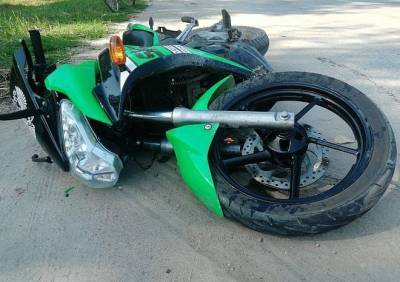 В ДТП с мотоциклом в Касимове пострадал 34-летний мужчина