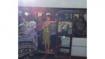Пензенцы не увидели социальной дистанции в переполненном автобусе