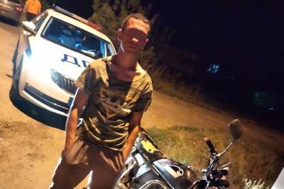 В Ряжском районе полицейские задержали пьяного водителя мопеда