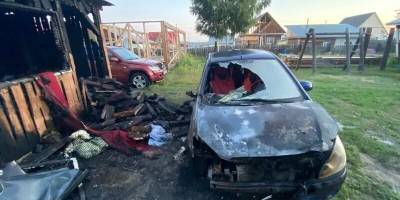 Спасая двух детей от пожара, в Новосибирской области погибла 38-летняя женщина