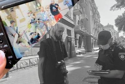 Суд арестовал парня, избившего фотографа "Букв" на акции Нацкорпуса