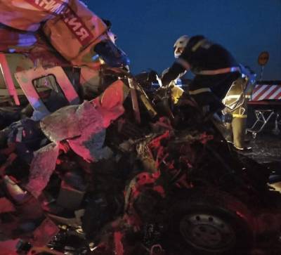 Назван возраст сотрудников скорой помощи, разбившихся в аварии в Башкирии